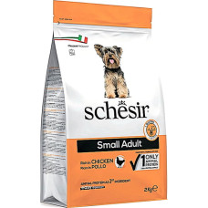 Schesir Dog Small Adult Chicken курица Сухой монопротеиновый корм для взрослых собак малых пород 2 кг