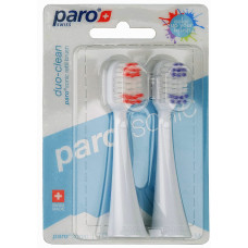Насадки для электрической зубной щетки Paro Swiss duo-clean 7.762 (52353)