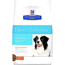 Сухой корм для собак Hill's PRESCRIPTION DIET Derm Defense для уменьшения аллергических реакций на компоненты окружающей среды с курицей 12 кг