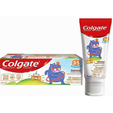 Детская зубная паста Colgate без фторида Апельсин от 3 до 5 лет 60 г (45214)
