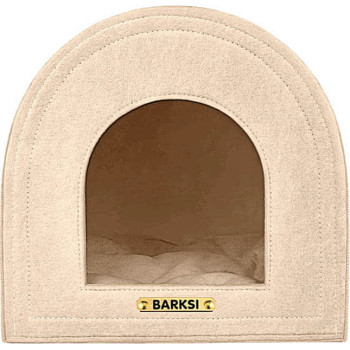 Домик для животных Barksi Домик, ХS 35x35x35 см Бежевый