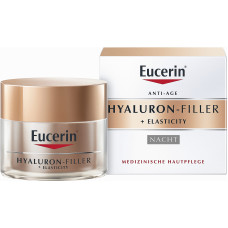 Антивозрастной ночной крем для лица Eucerin Hyaluron-Filler + Elasticity 50 мл (40643)