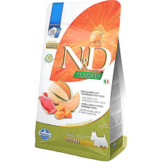 Сухой беззерновой корм Farmina N&D Pumpkin Duck & Cantaloupe Adult Mini для собак мелких пород с уткой и дыней 2 кг