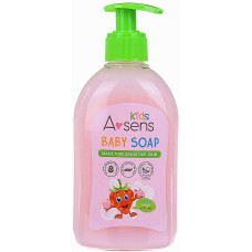 Детское жидкое мыло A-sens Kids с гипоаллергенным клубничным парфюмом 300 мл (51885)