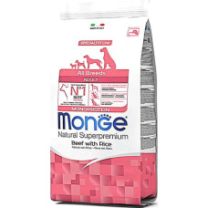 Сухой корм для собак Monge Dog All breeds Adult говядина с рисом 2.5 кг