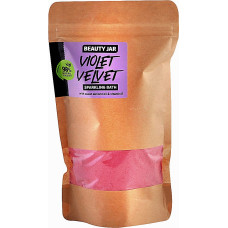 Шипучая ванночка Beauty Jar Violet Velvet с маслом сладкого миндаля и витамином Е 250 г (47163)