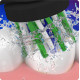 Насадки для электрической зубной щётки Oral-B Cross Action Black, 4 шт. (52173)