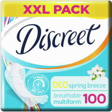 Ежедневные гигиенические прокладки Discreet Deo Spring Breeze 100 шт. (50594)