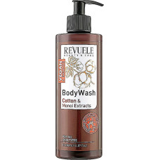 Гель для душа Revuele Vegan Balance Cotton Oil Monoi Extract Body Wash Хлопковое масло и экстракт моной 400 мл 