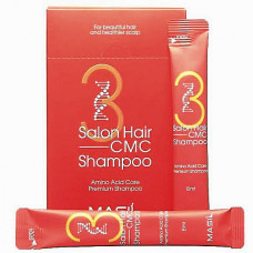 Набор восстанавливающего шампуня с аминокислотами Masil 3 Salon Hair CMC Shampoo Stick Pouch 8 мл х 20 шт. (39161)