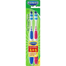 Зубная щетка Astera Active Clean 1+1 (45890)