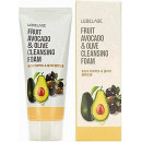 Пенка для умывания с экстрактом авокадо и оливок Lebelage Fruit Avocado Olive Cleansing Foam 100 мл (43476)