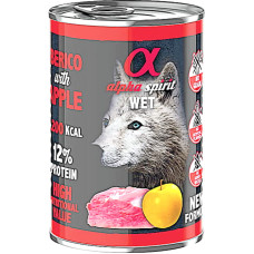 Влажный корм для взрослых собак Alpha Spirit Iberian Pork with Yellow Apple с иберийской свининой и яблоками 400 г