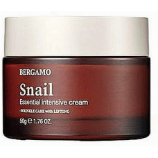 Крем для лица Bergamo Snail Essential Intensive Cream с муцином улитки 50 г (40235)