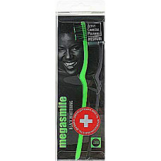 Набор зубных щеток Megasmile Black Whitening Зеленая + Черная 2 шт. (46124)
