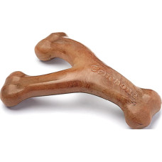 Игрушка Benebone Wishbone Bacon крепкая для грызения Рычаг со вкусом бекона размер SMALL для собак весом до 13 кг