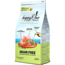 Беззерновой корм для щенков и кормящих собак happyOne Mediterraneum Puppy Fresh Meat со свежим мясом 12 кг