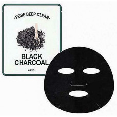 Тканевая маска с черным углем для очищения пор A'pieu Pore Deep Clear Black Charcoal Mask (41709)