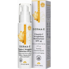 Увлажняющий солнцезащитный крем Derma E легкой текстуры с витамином С SPF45 60 мл (51584)