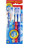 Набор зубных щеток Silver Care Plus Medium со съемными головками (46300)