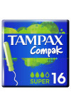 Тампоны Tampax Compak super с аппликатором 16 шт. (50757)