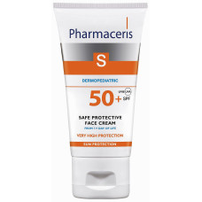 Безопасный солнцезащитный крем для лица с первых дней жизни Pharmaceris S Sun Protection SPF50+ 50 мл (51634)