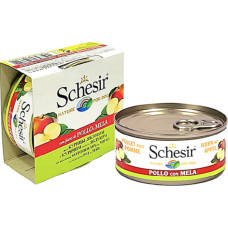 Влажный корм для собак Schesir Chicken Apple курица с яблоком 150 г