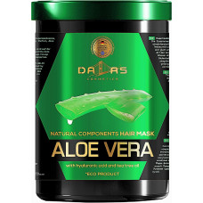 Маска для волос Dalas Natural componentз с гиалуроновой кислотой, натуральным соком алоэ и маслом чайного дерева 1000 мл (36941)