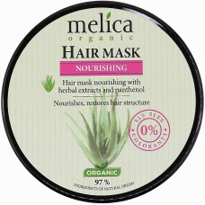 Маска питательная для волос Melica Organic с растительными экстрактами 350 мл (37189)