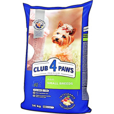 Сухой корм для взрослых собак Club 4 Paws Премиум для малых пород 14 кг