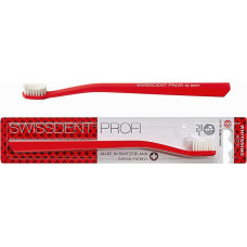 Зубная щетка Swissdent Profi Whitening светло-красная (46360)
