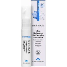 Ультра увлажняющее средство Derma E Ultra Hydrating Lip Plumping Treatment для увеличения объема губ 10 г (39905)