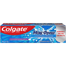 Зубная паста освежающая Colgate Макс Фреш Взрывная мята гель 100 мл (45193)
