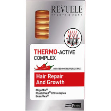 Термоактивный комплекс Revuele Восстановление + Рост для активации роста волос в ампулах 5 мл х 8 шт. (35836)
