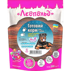 Леопольд консервы для собак с серцем, печенью, курицей, рисом и овощами 500гр 491853