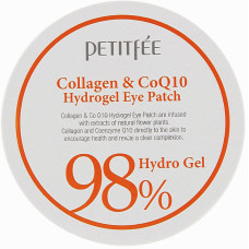 Гидрогелевые патчи для глаз Petitfee Collagen Co Q10 Hydrogel Eye Patch Коллаген-Коэнзим 60 шт. (42831)