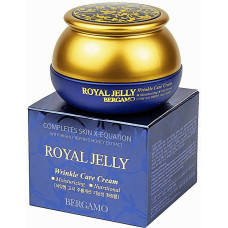 Омолаживающий крем для лица Bergamo Royal Jelly Wrinkle Care Cream с маточным молочком 50 г (40229)