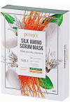 Маска для лица с протеинами шелка Petitfee Silk Amino Serum Mask 10 х 25 г (42275)