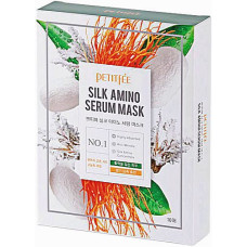 Маска для лица с протеинами шелка Petitfee Silk Amino Serum Mask 10 х 25 г (42275)
