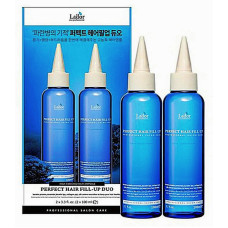 Набор филлеров для волос с эффектом ламинирования La'dor Perfect Hair Fill-Up Duo 100 мл+100 мл (37618)