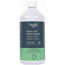 Мультифункциональное средство Najel с черным алеппским мылом на основе оливкового масла 1 л (49171)