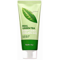 Глубоко очищающий пилинг-гель для лица FarmStay Real Green Tea Deep Clear Peeling Gel 100 мл (42957)