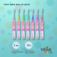 Электрическая зубная щетка Vega Kids VK-400B LIGHT-UP (52147)