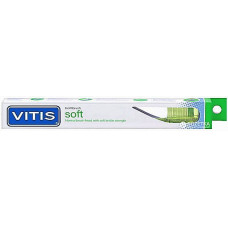 Зубная щетка Vitis Soft Мягкая Желтая (46032)
