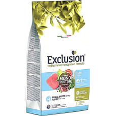 Полнорационный сухой корм Exclusion Puppy Tuna Small Breed с тунцем для щенков мелких пород 0.5 кг