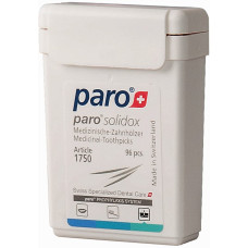 Медицинские двухсторонние зубочистки Paro Swiss solidox 96 шт. (44774)
