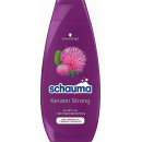 Шампунь Schauma Keratin Strong с экстрактом лопуха для тонких и слабых волос 400 мл (39524)
