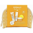 Набор миниатюр для осветления кожи лица Derma E с витамином С в косметичке (42651)