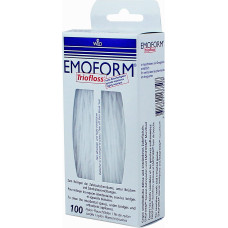 Зубная нить Dr. Wild Emoform Triofloss стандартная, высокопрочная 100 шт. (44956)
