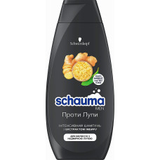 Шампунь для мужчин Schauma Men против перхоти с экстрактом имбиря для волос с избыточной перхотью 400 мл (39522)